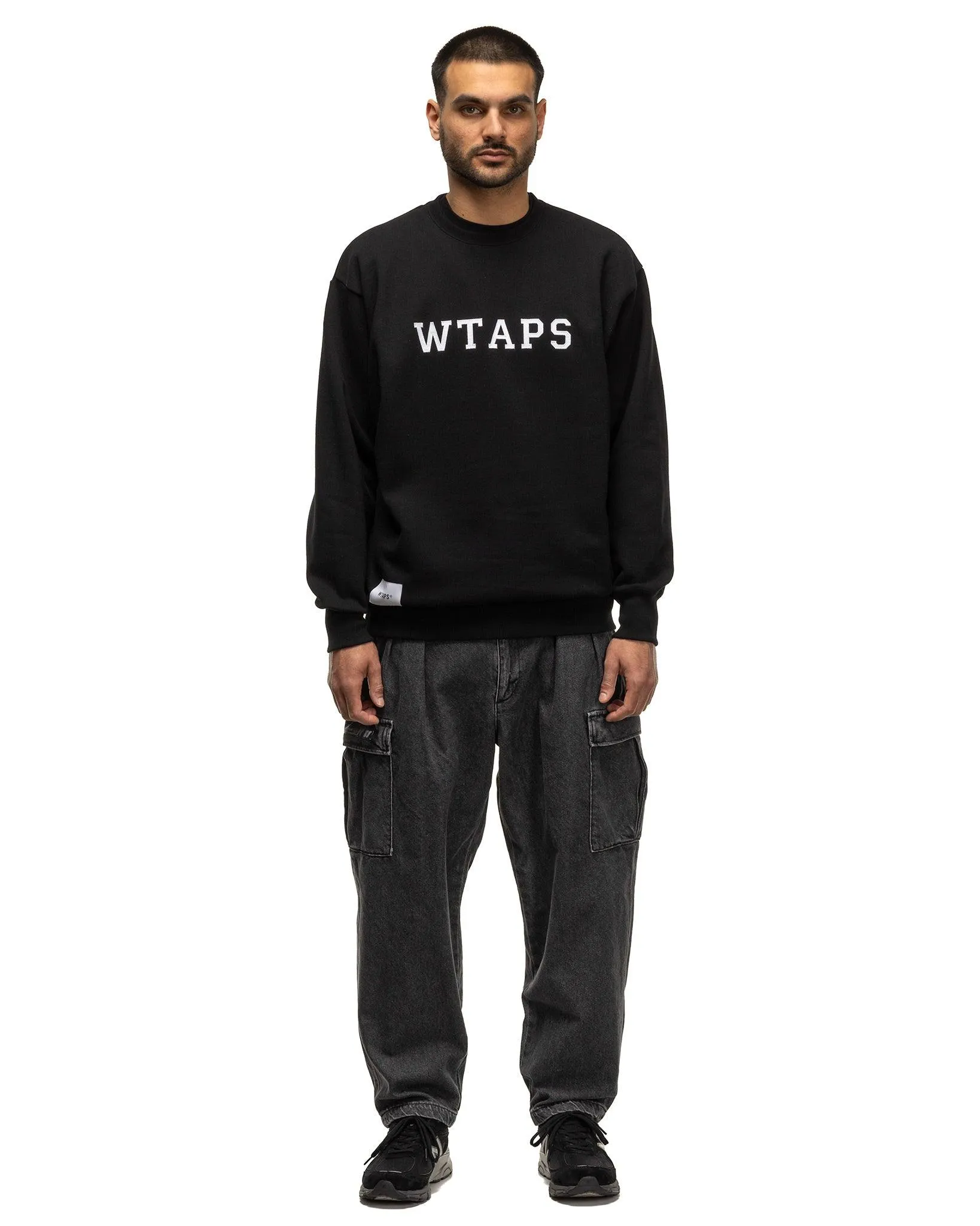 Academy / Sweater / Cotton. College Black