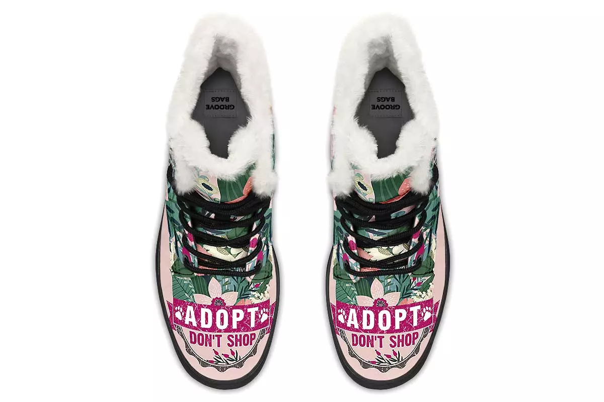 Adopt Don't Shop Winter Boots