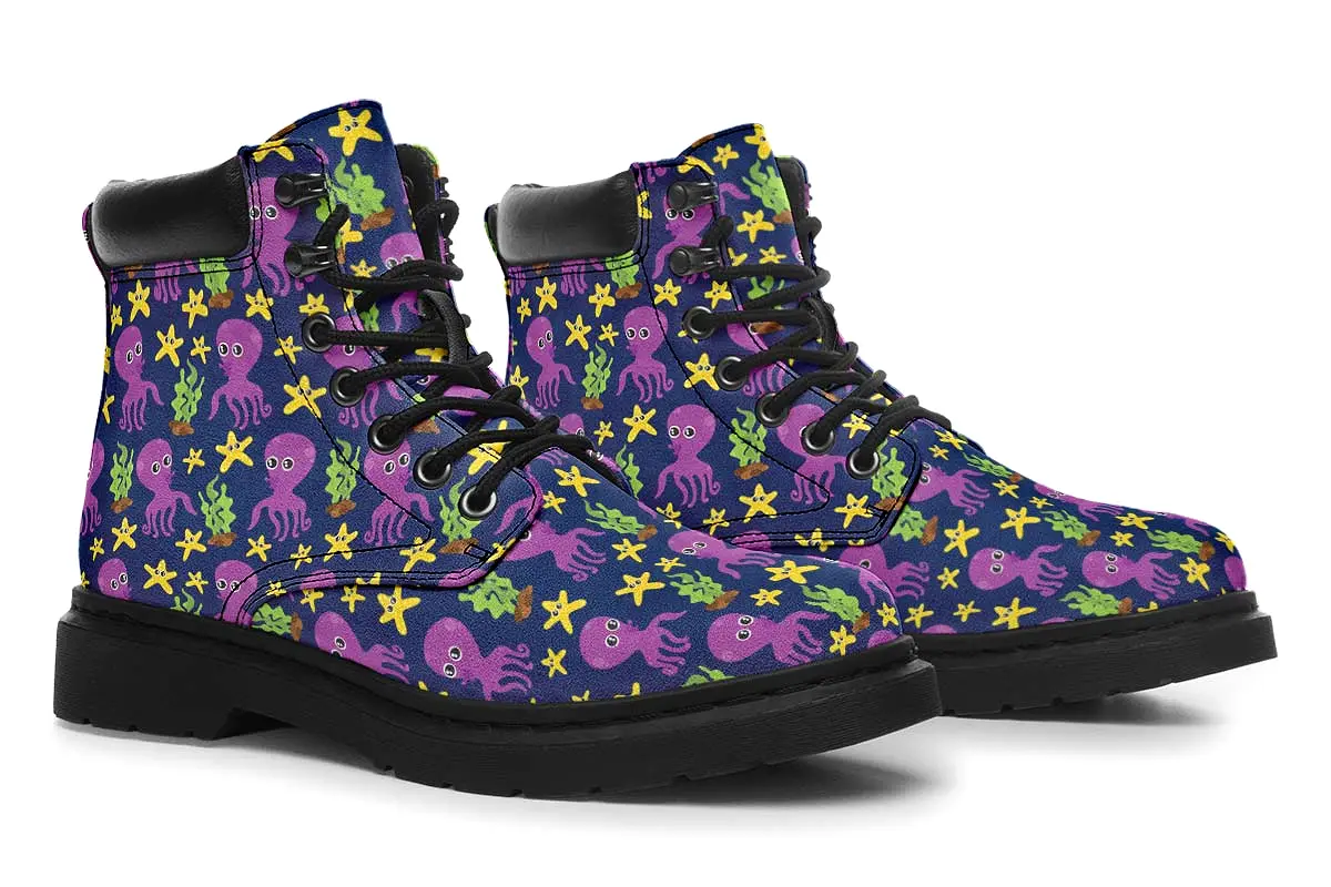 Adorable Octopus Classic Vibe Boots