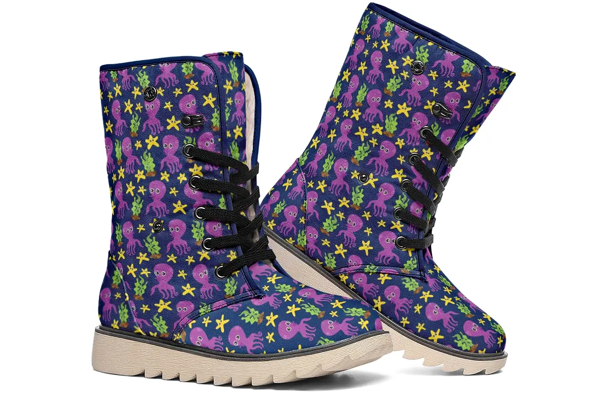 Adorable Octopus Polar Vibe Boots