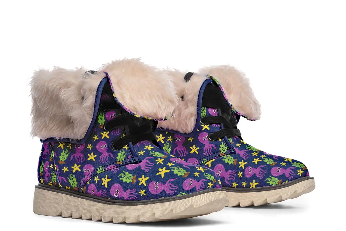 Adorable Octopus Polar Vibe Boots