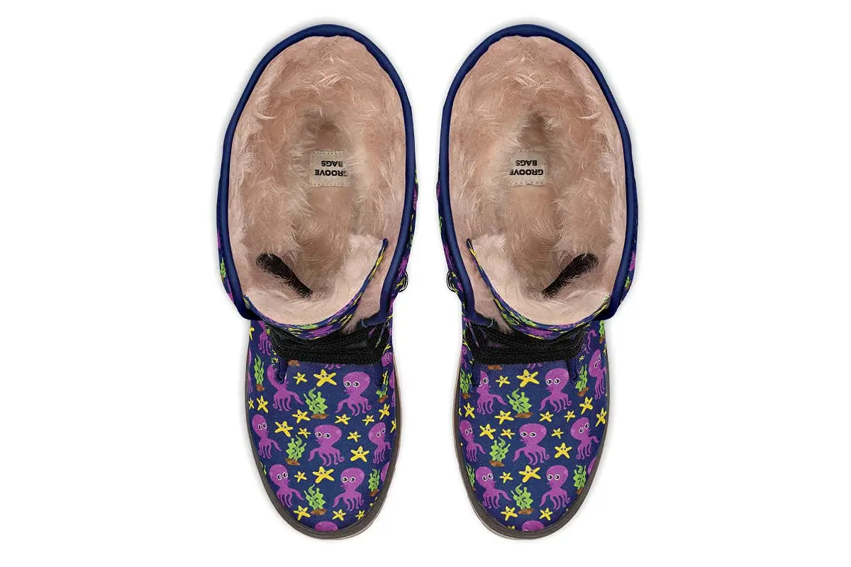 Adorable Octopus Polar Vibe Boots