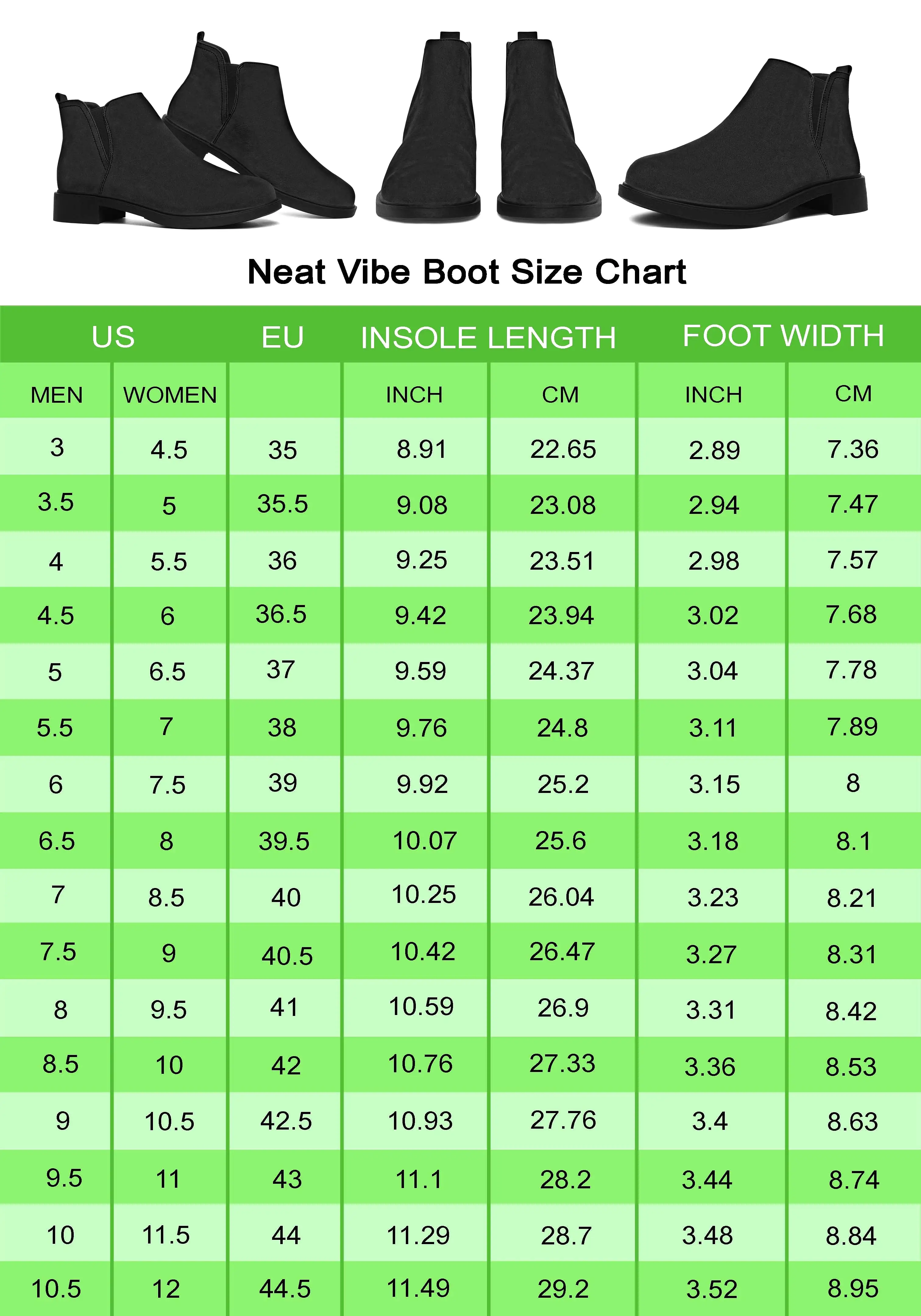 Adoring Math Neat Vibe Boots