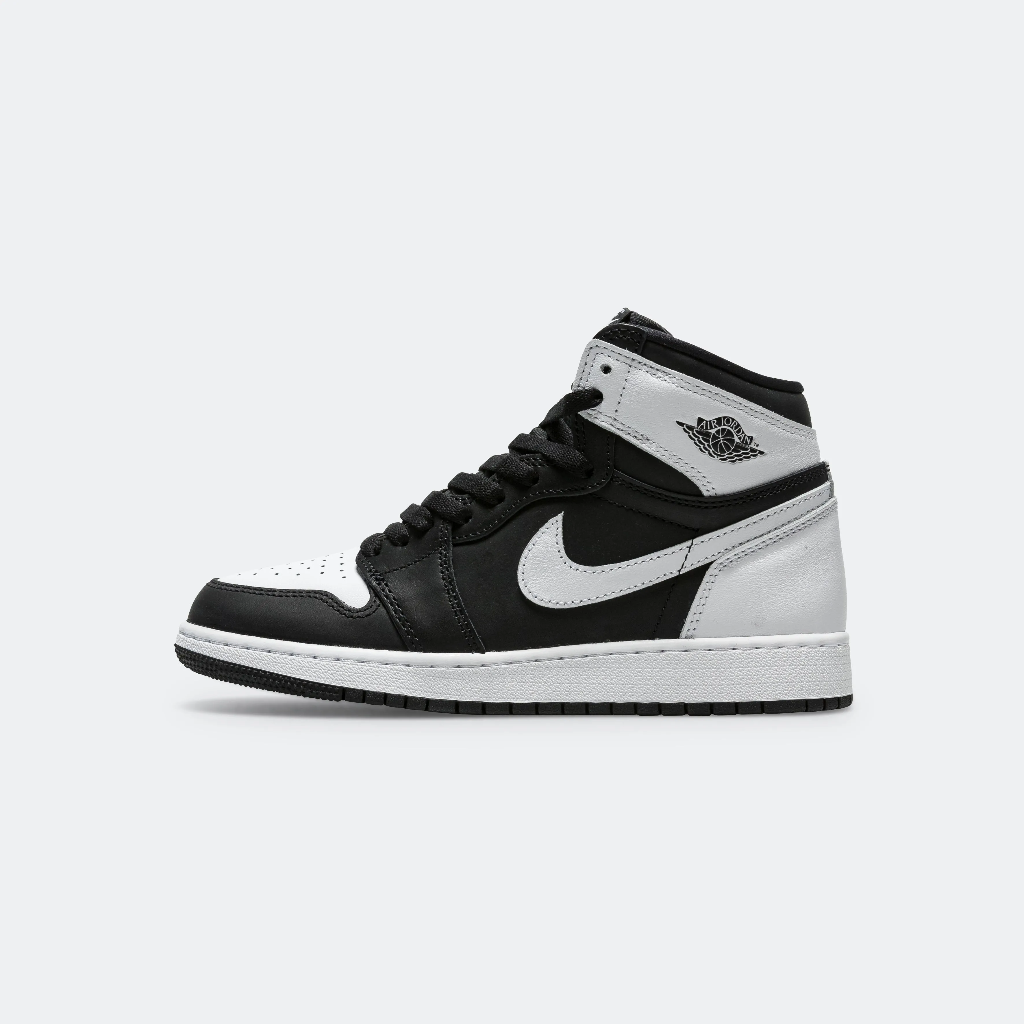 Air Jordan 1 Retro High OG (GS) - Black/White-White