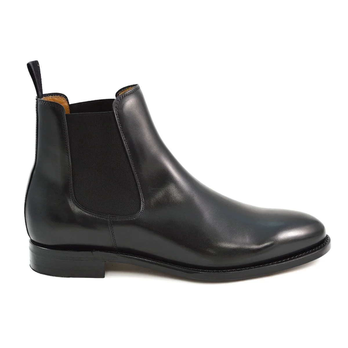 Berwick 1707 Chelsea Boot (303)- Black Calf