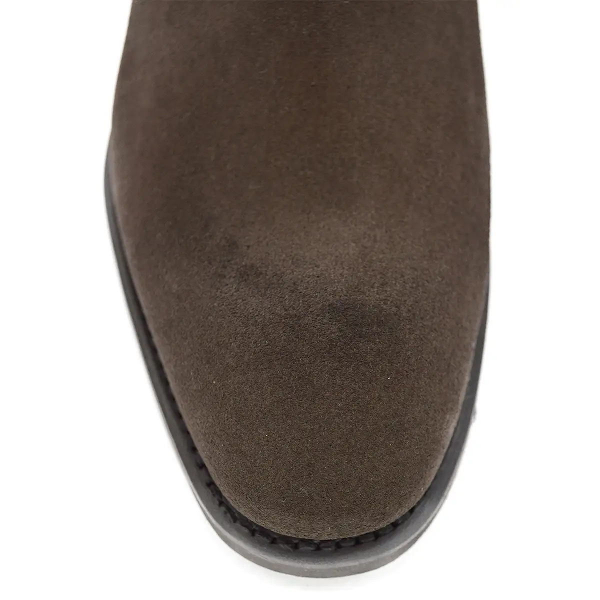 Berwick 1707 Chelsea Boot (475)- Dark Brown Suede