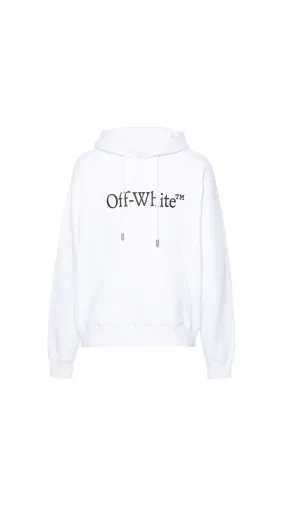 Big Bookish Skate Hoodie - White