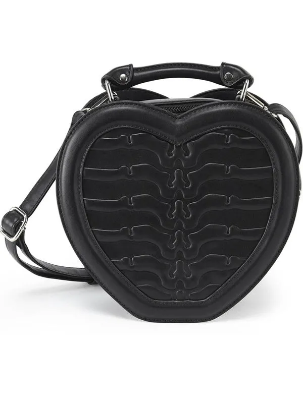 Black Heartz Handbag