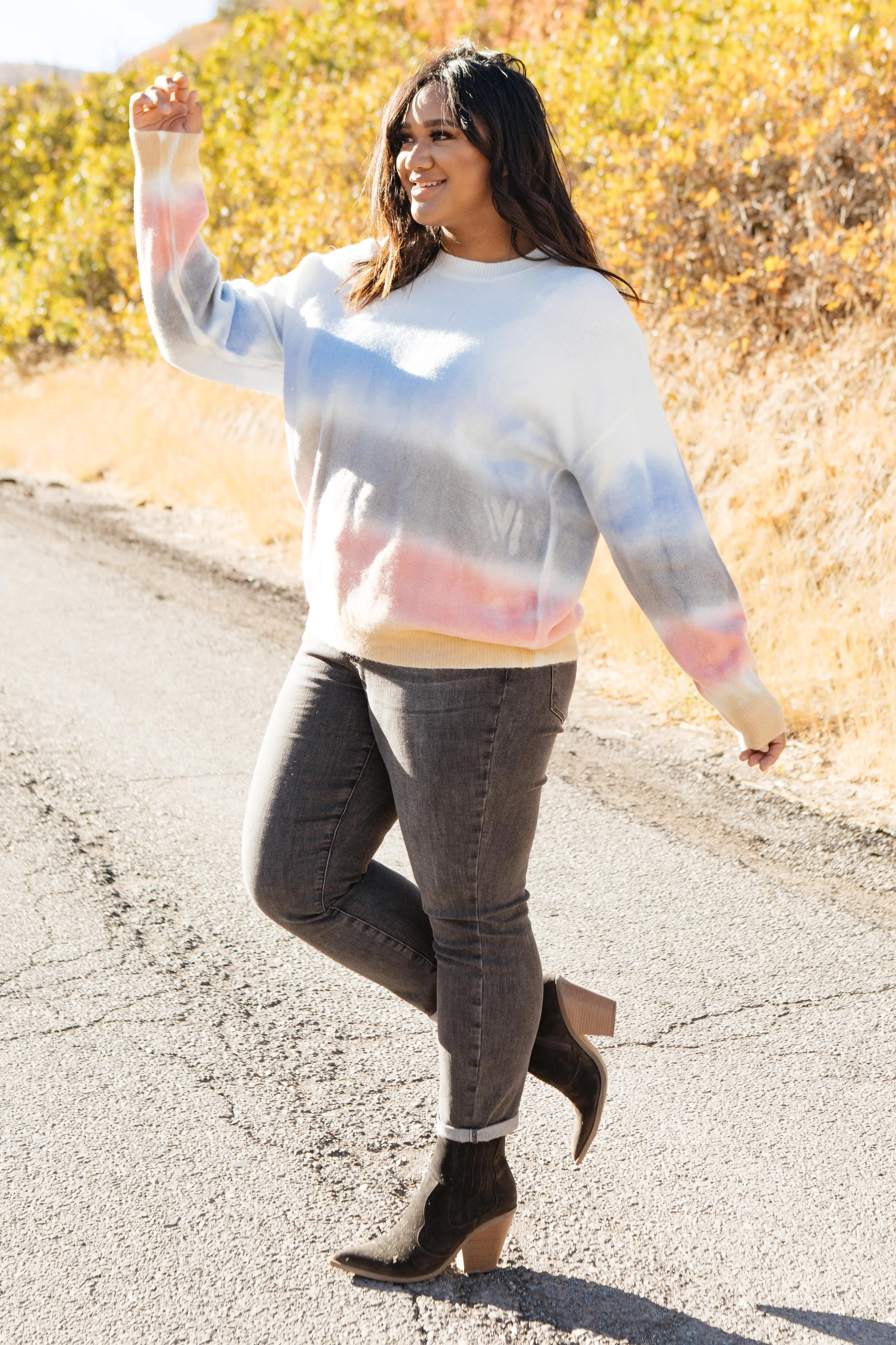 Blurred Lines Sweater - On Hand