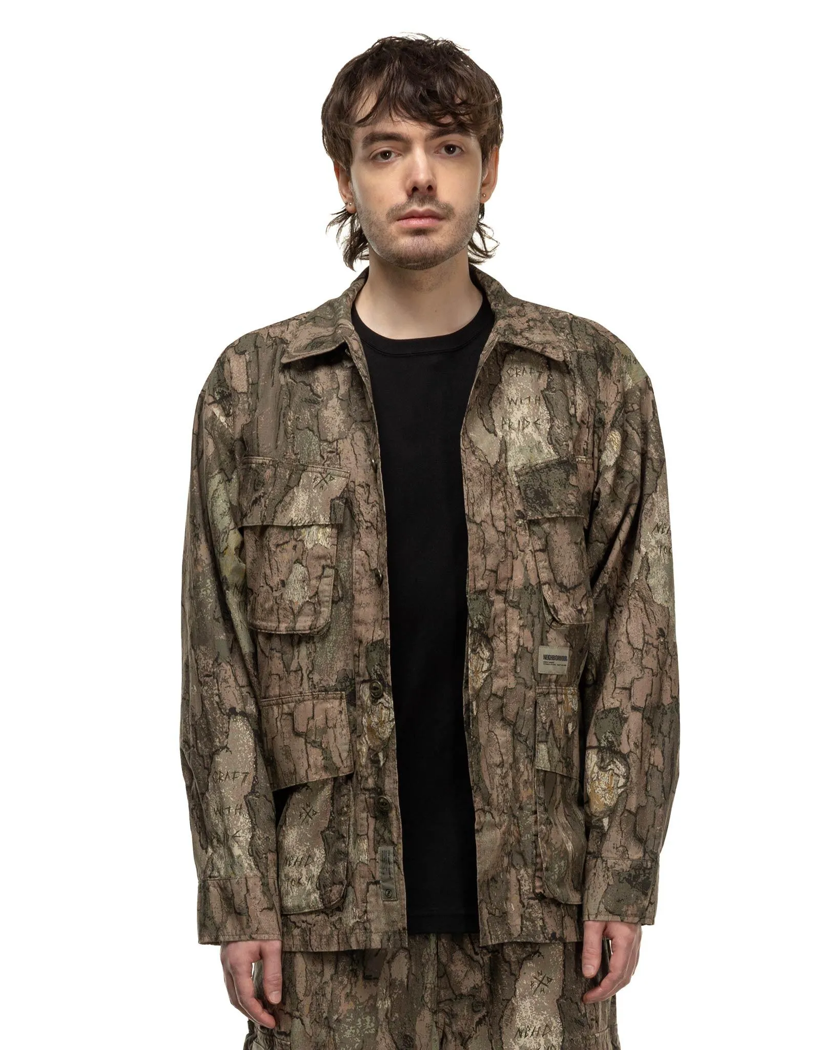 Camouflage Fatigue Jacket Camouflage