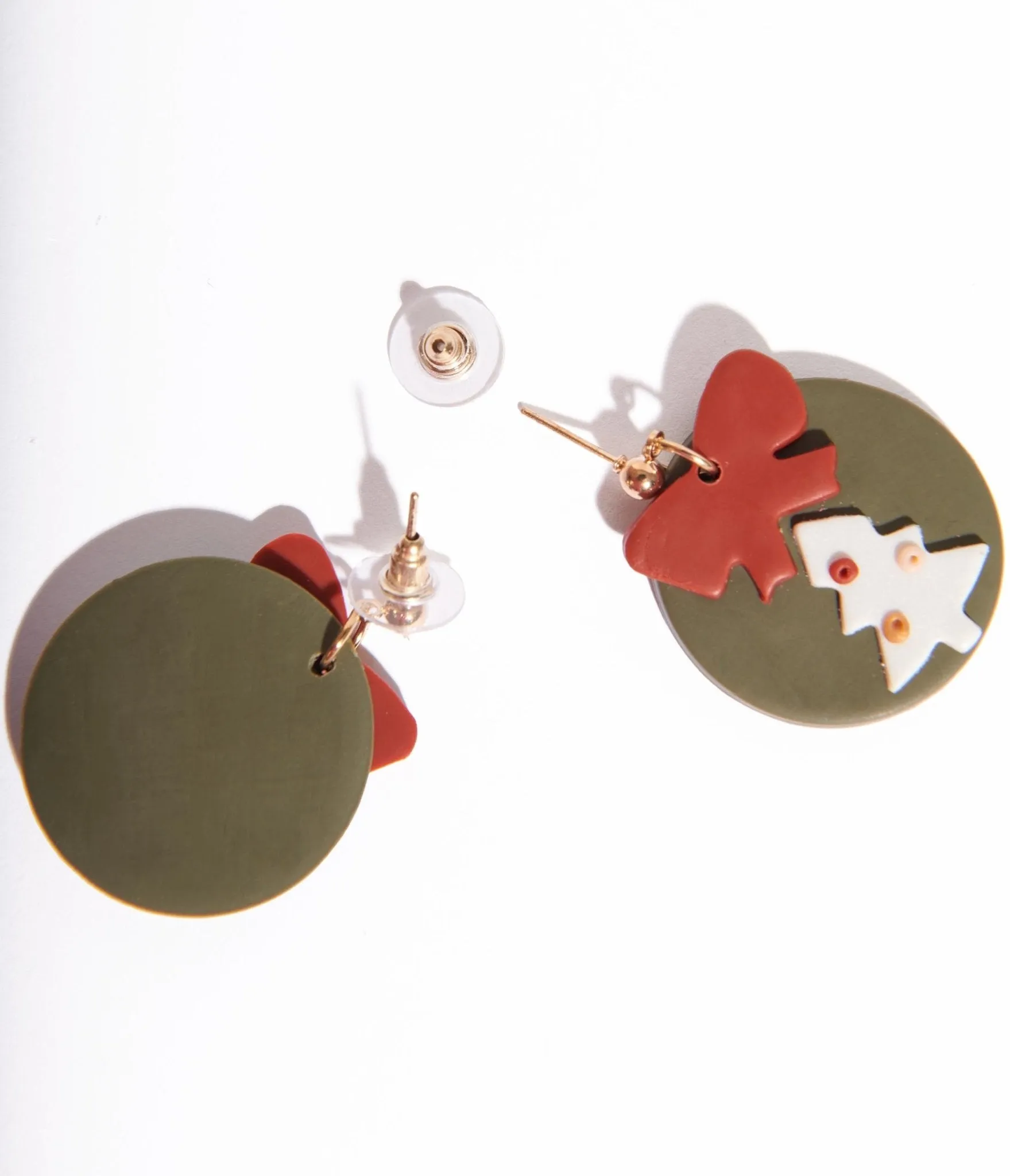 Christmas Tree Drop Earrings