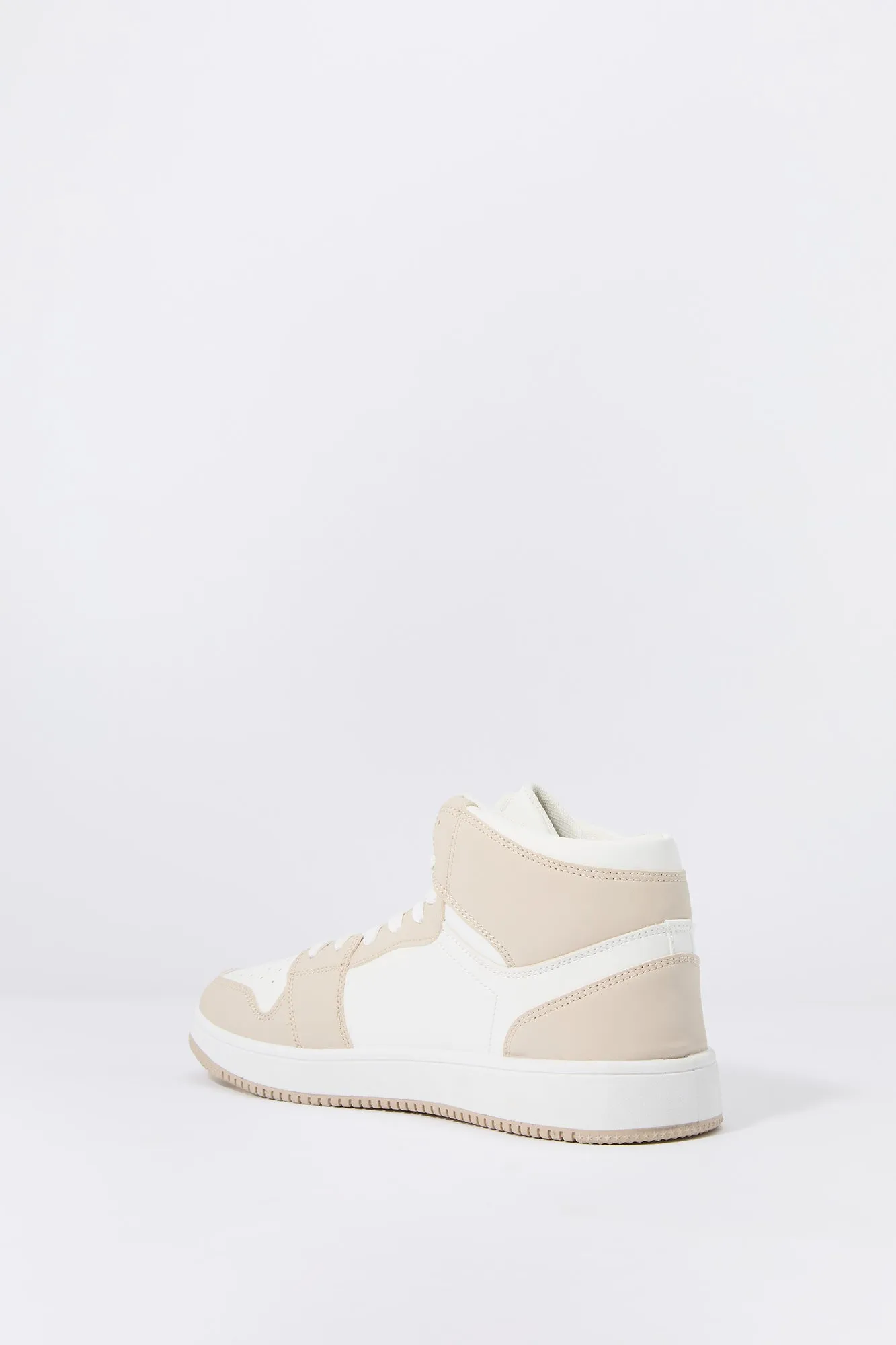 Colourblock High-Top Sneaker