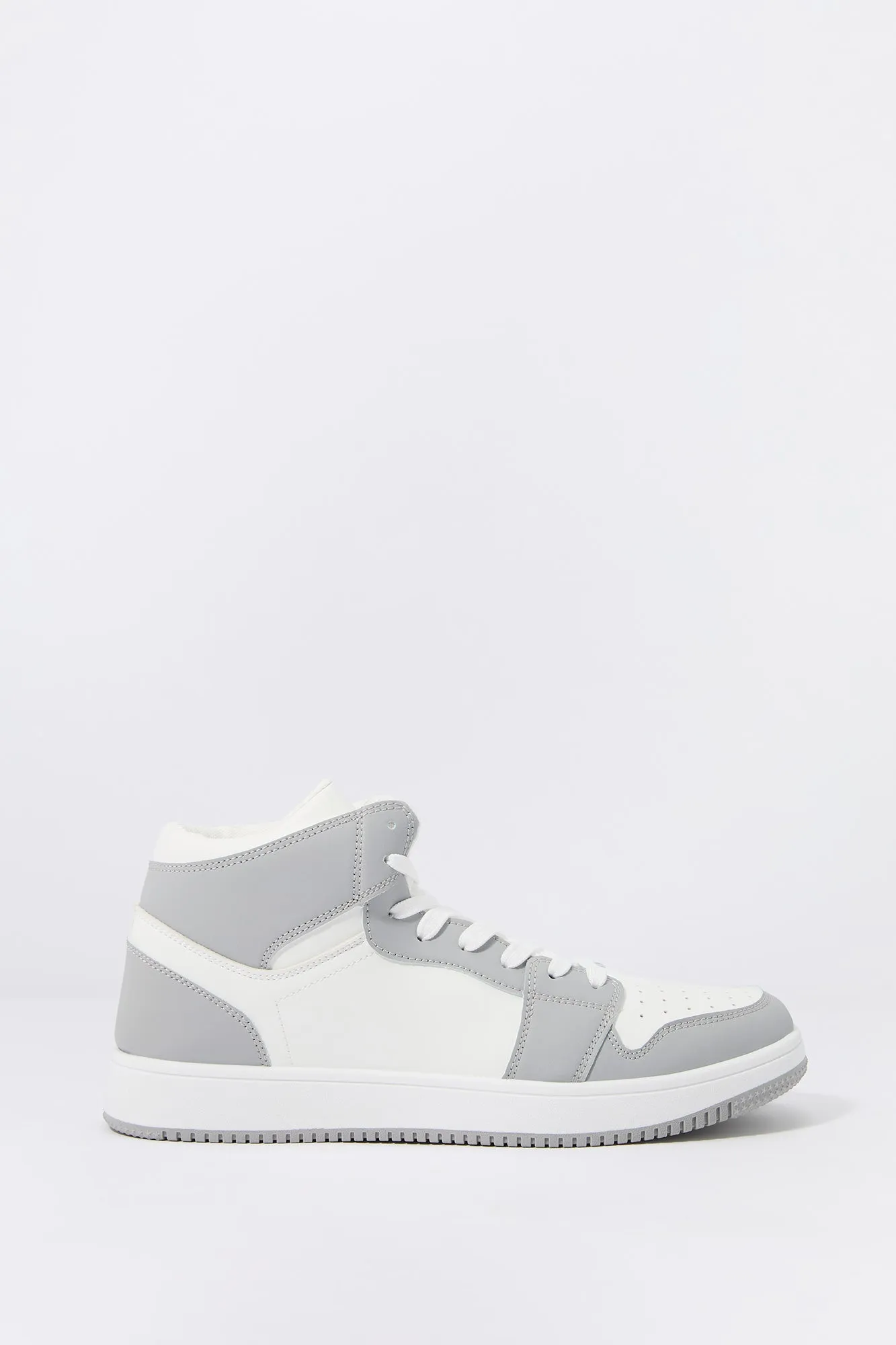 Colourblock High-Top Sneaker