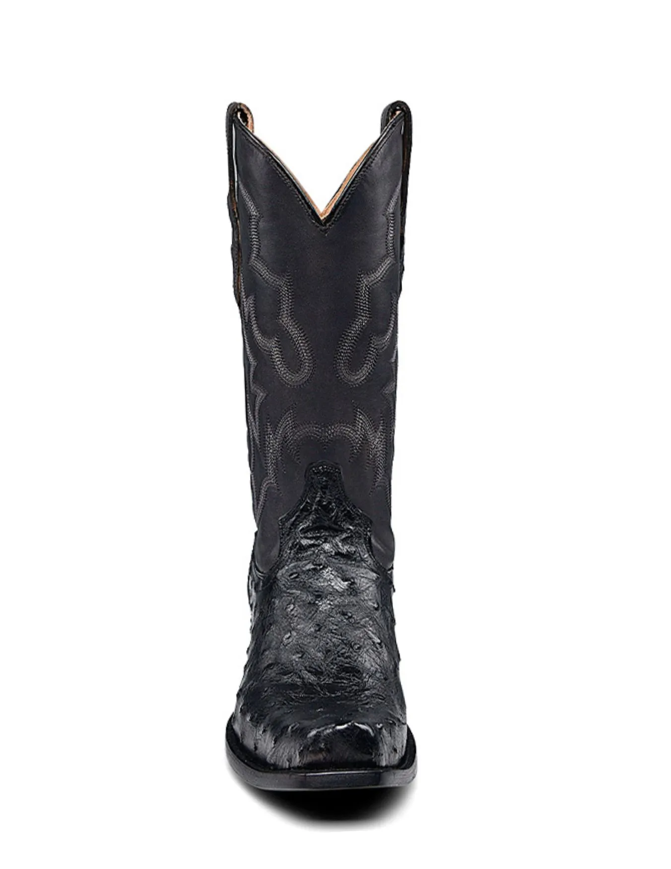 Corral Mens Black Ostrich Boots