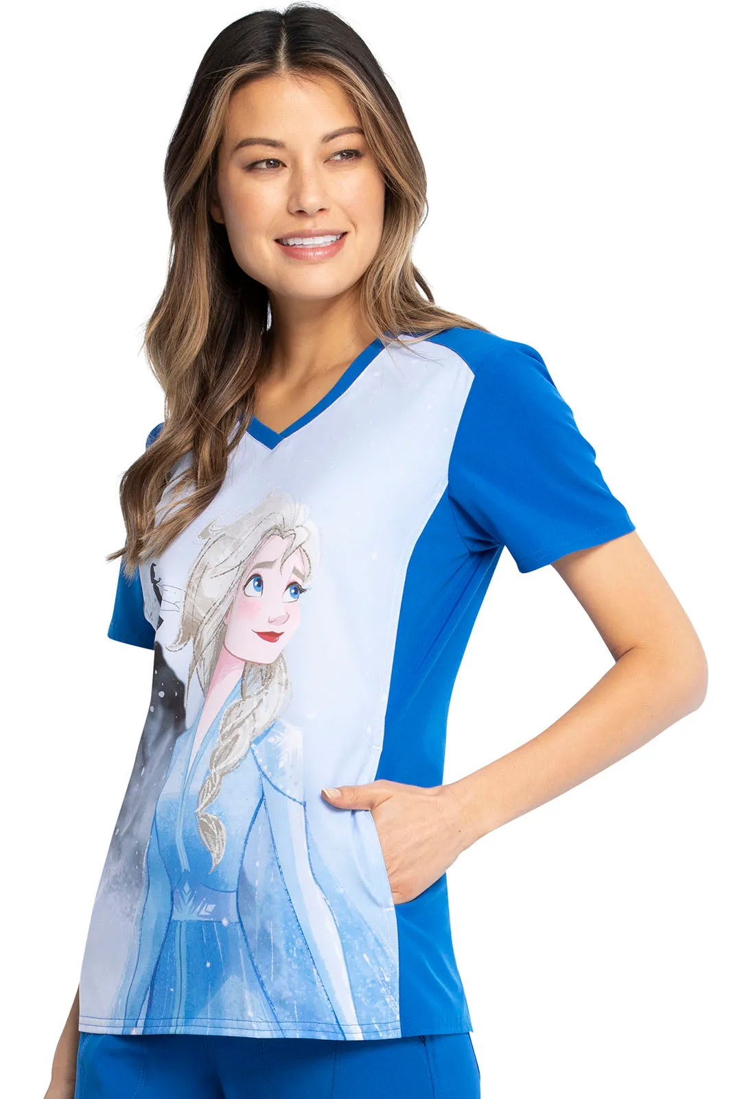 Disney V-Neck Top in Mythic Journey