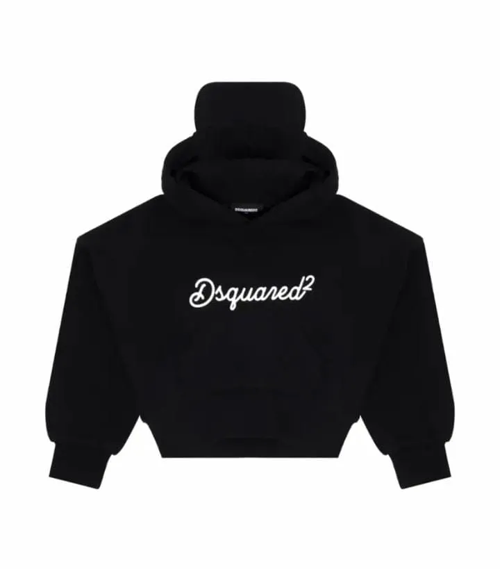 Dsquared2 Sweater Cursive Logo Black