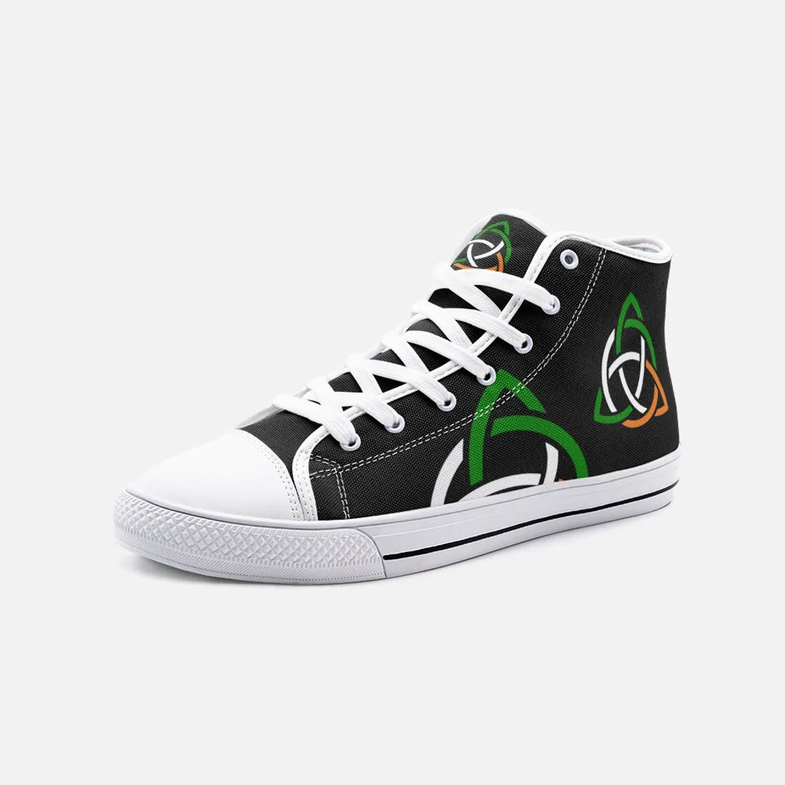 Eire Trinity Knot Irish St Patrick’s Day Converse Sneakers High Top Shoes