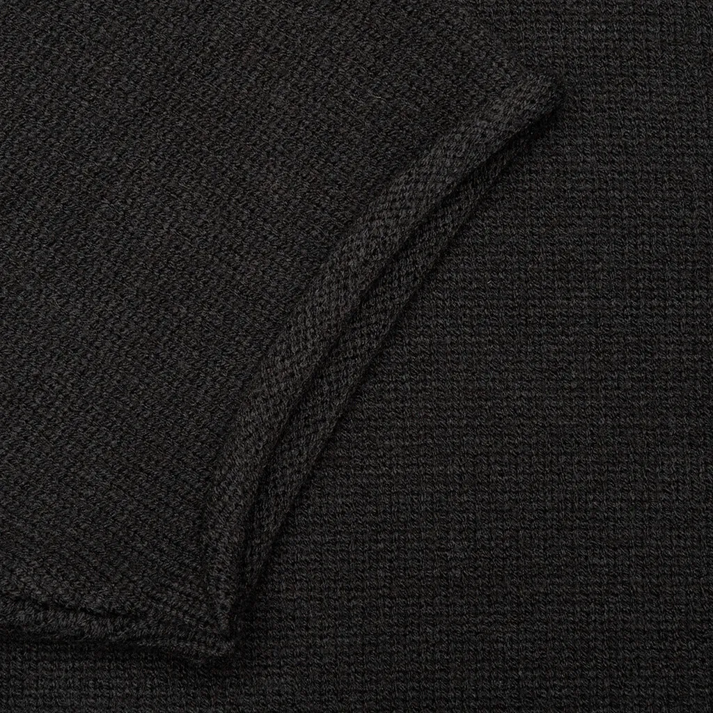 Essentials Raw Edge Sweater - Iron