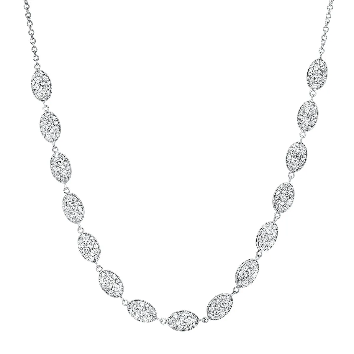 Eugenie Cluster Necklace