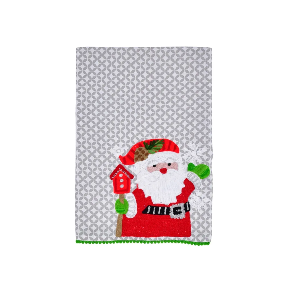 Father Christmas Tea Towel