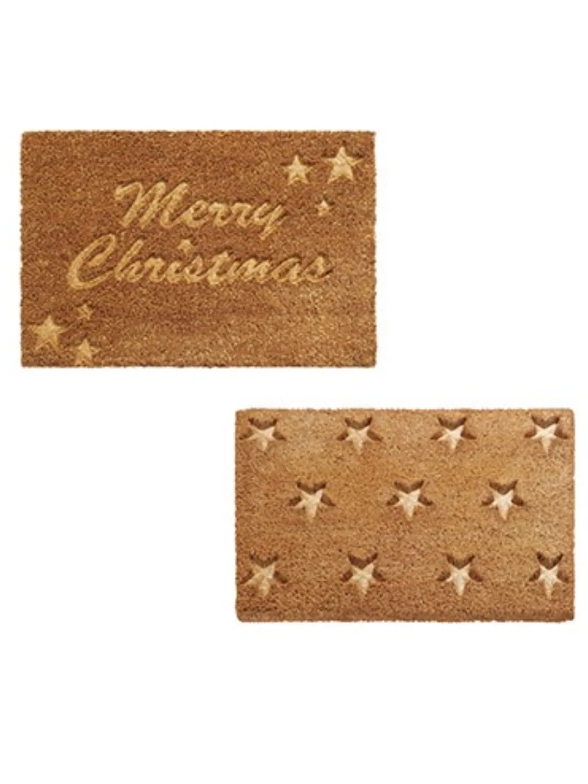 Festive Star Door Mat