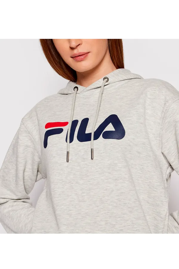 FILA Women Logo Hoodie Grey