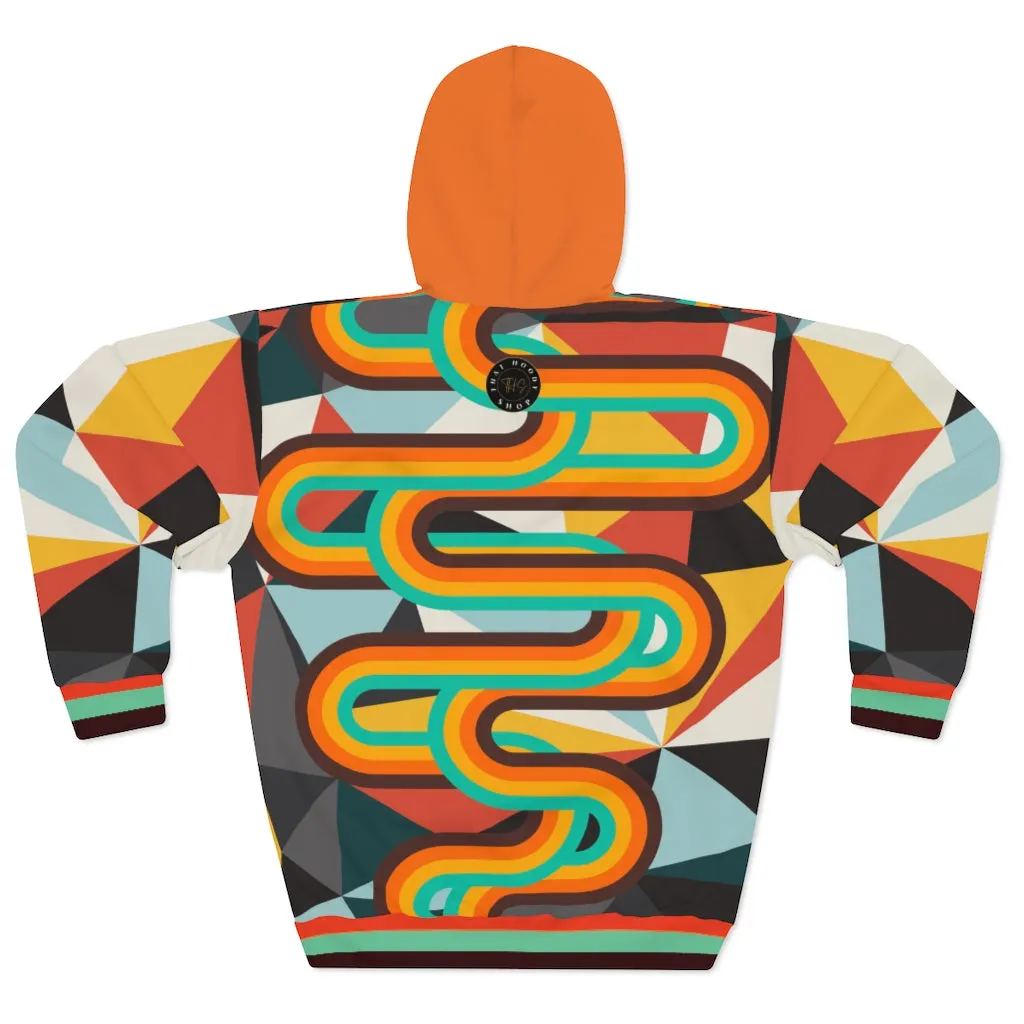 Geo Prism Unisex Pullover Hoodie