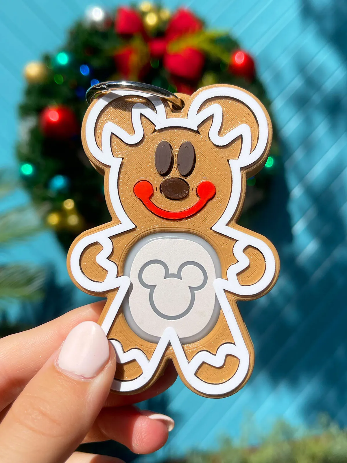 Gingerbread Mouse Magic Band Buddy