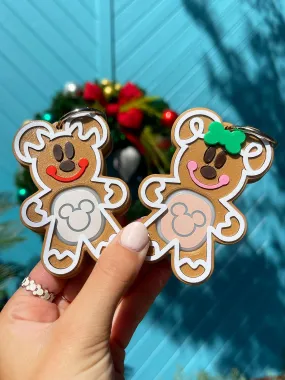 Gingerbread Mouse Magic Band Buddy