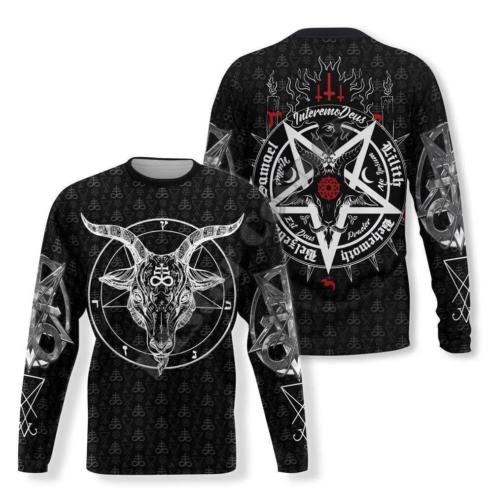 Gothic Skull Satan Devil Hoodie