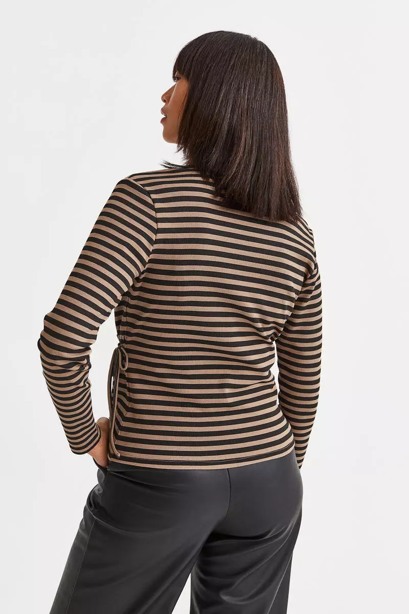 H&M MAMA Ribbed nursing top