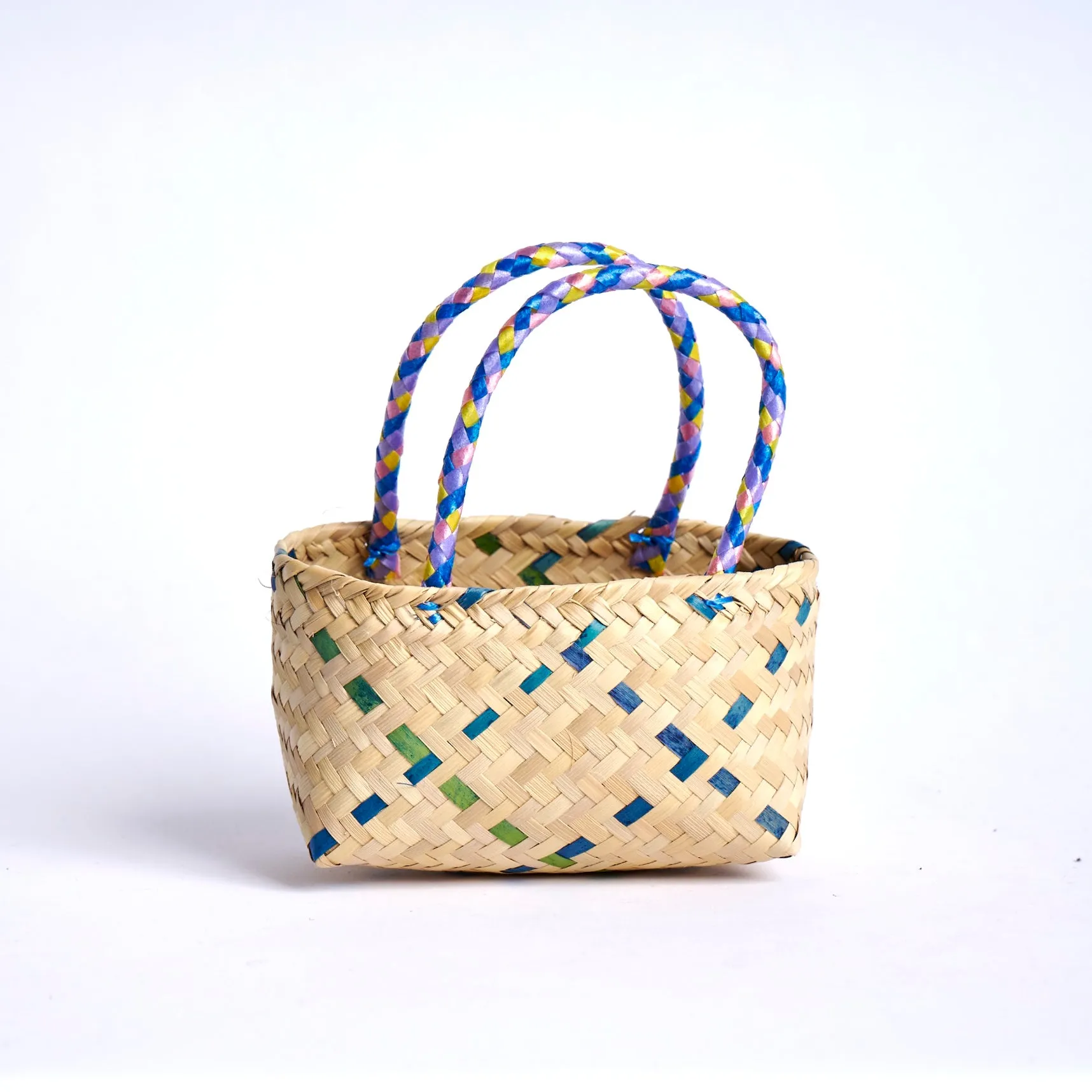 Handmade Straw Woven Handbag