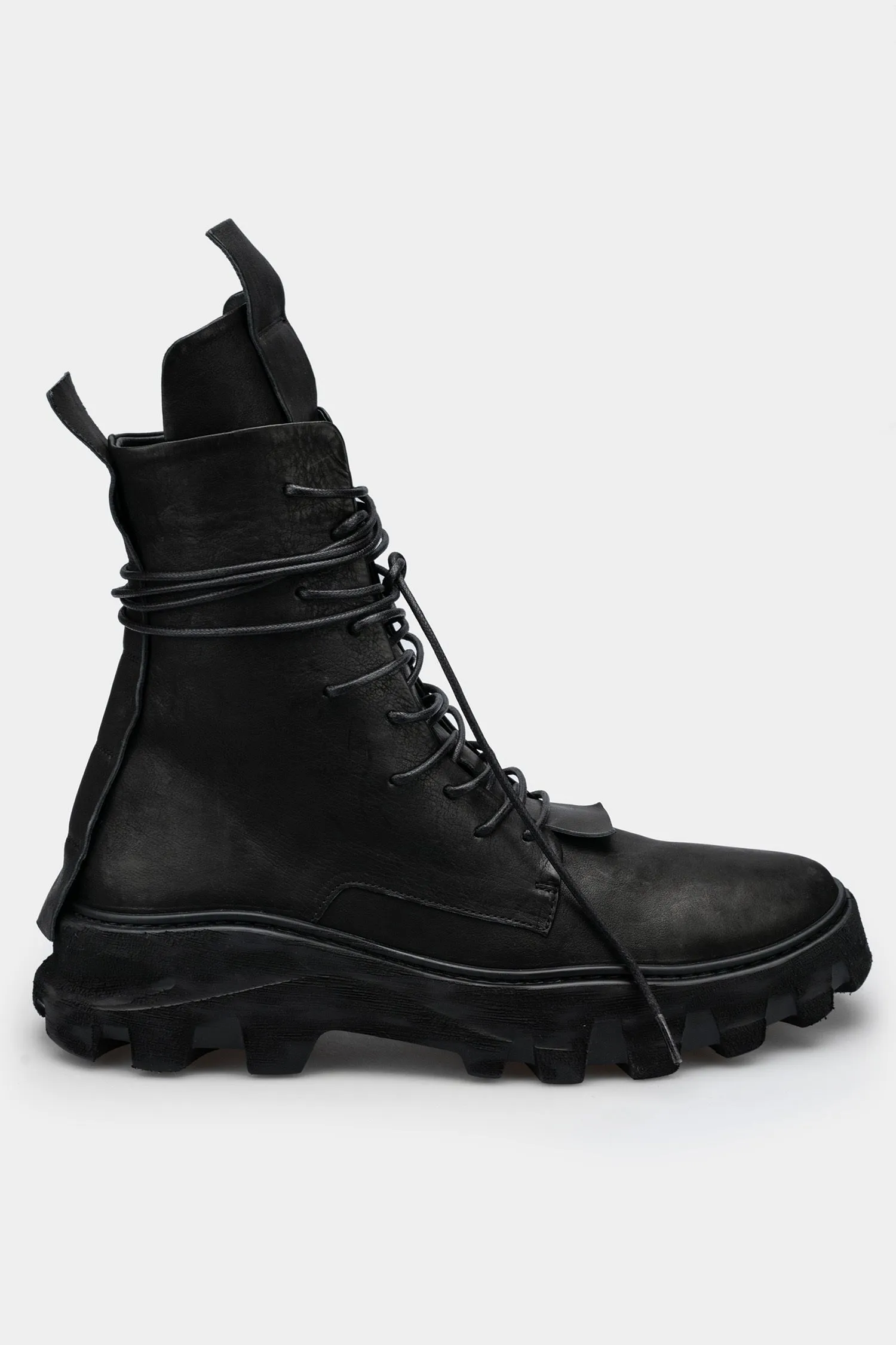 High top combat trail boots