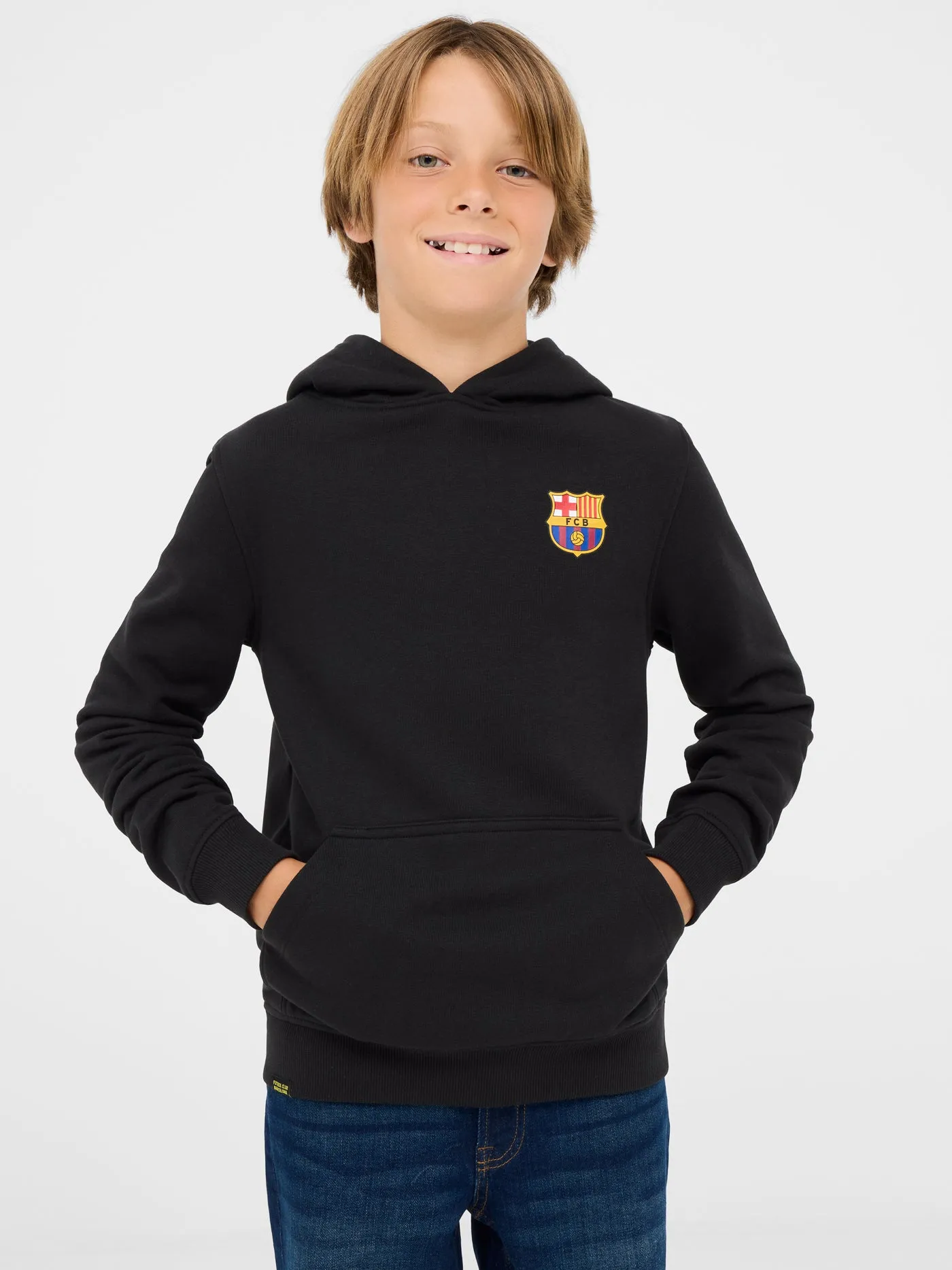 Hoodie black trencadis Bara - Junior