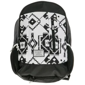 Hooey Black & White Aztec Backpack