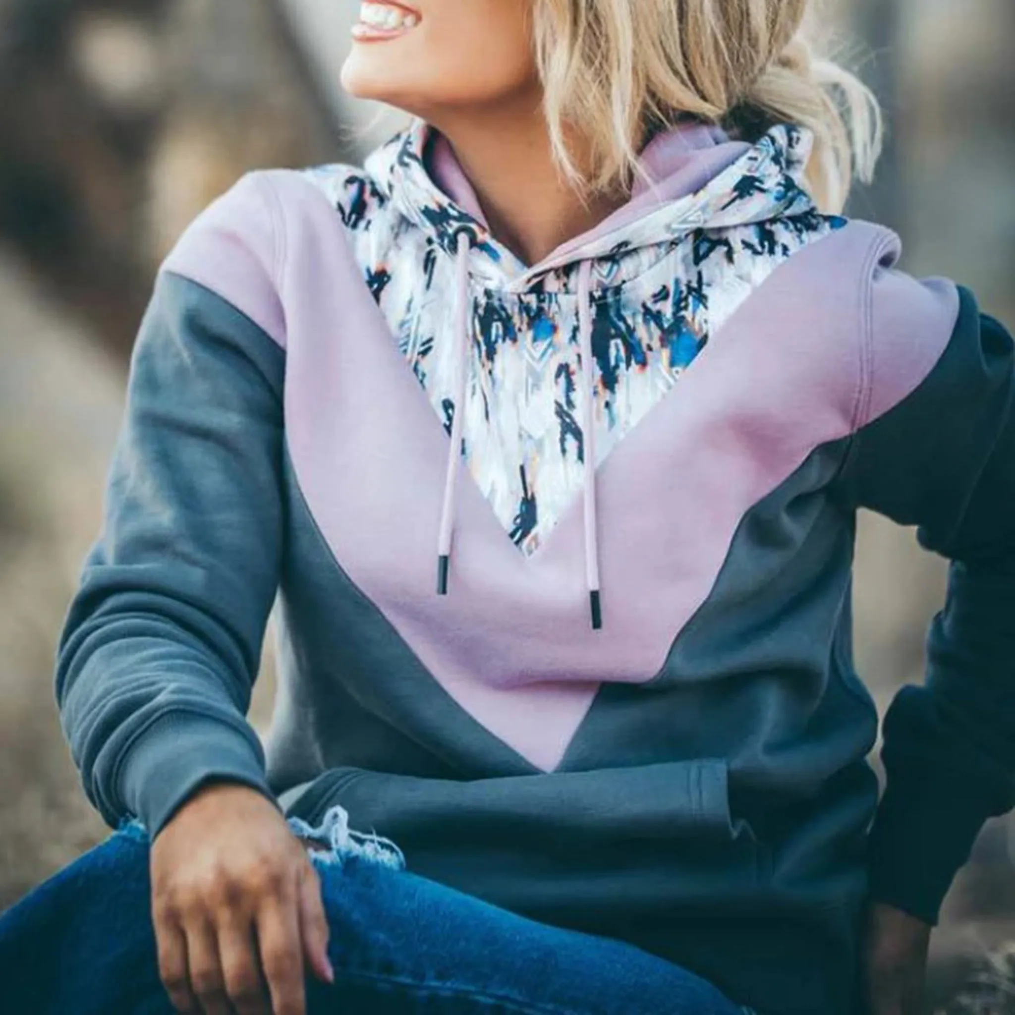 Hooey Women's Aztec Berkley Hoodie