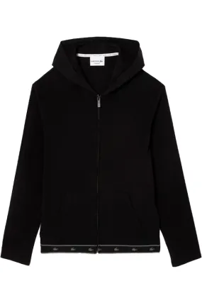 Lacoste Women Logo Hoodie Black