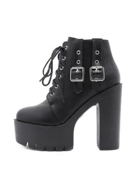 Lanira High Heel Ankle Boots