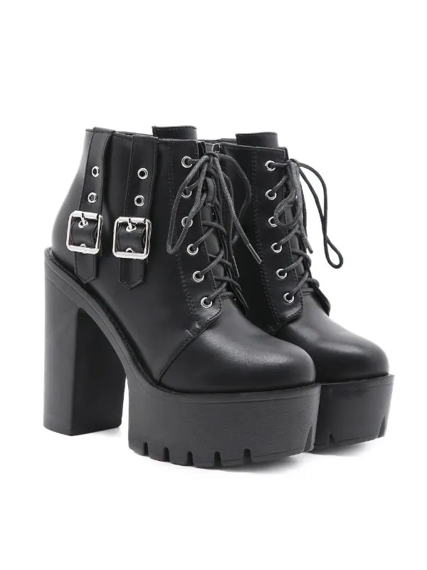 Lanira High Heel Ankle Boots