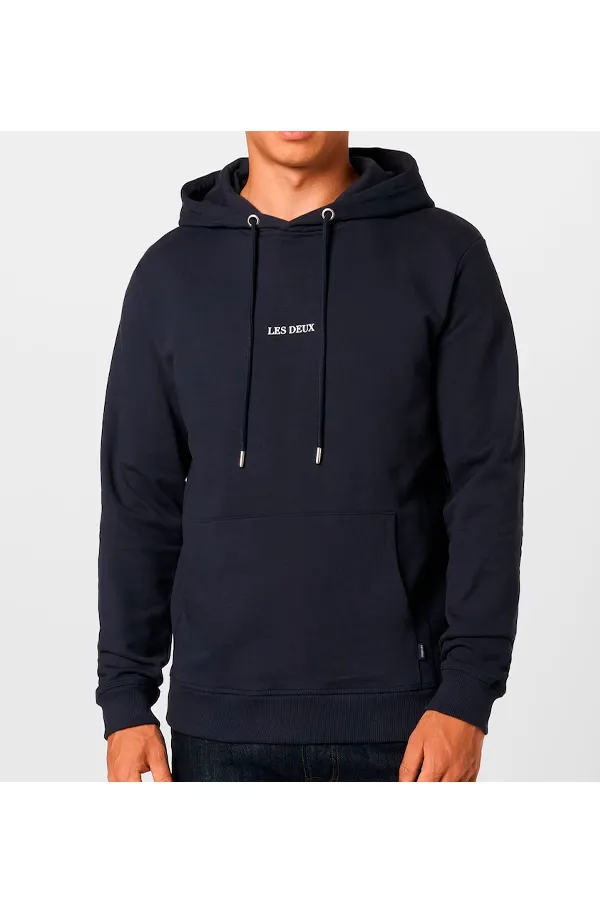 Les Deux Lens Hoodie Navy