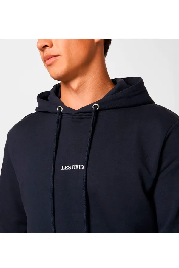 Les Deux Lens Hoodie Navy