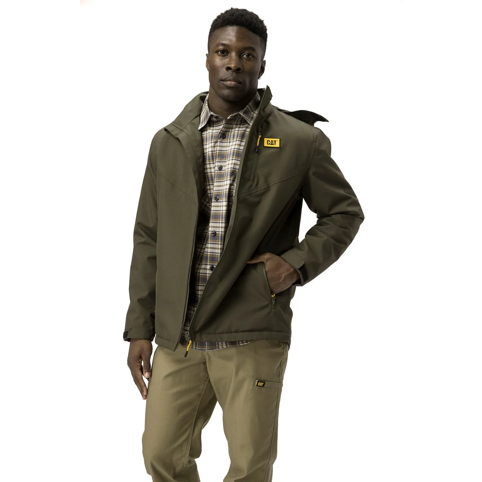 Lightweight Insulated Jacket  Moss