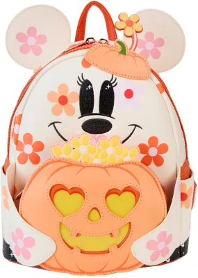 Loungefly Disney Minnie Halloween Backpack Orange