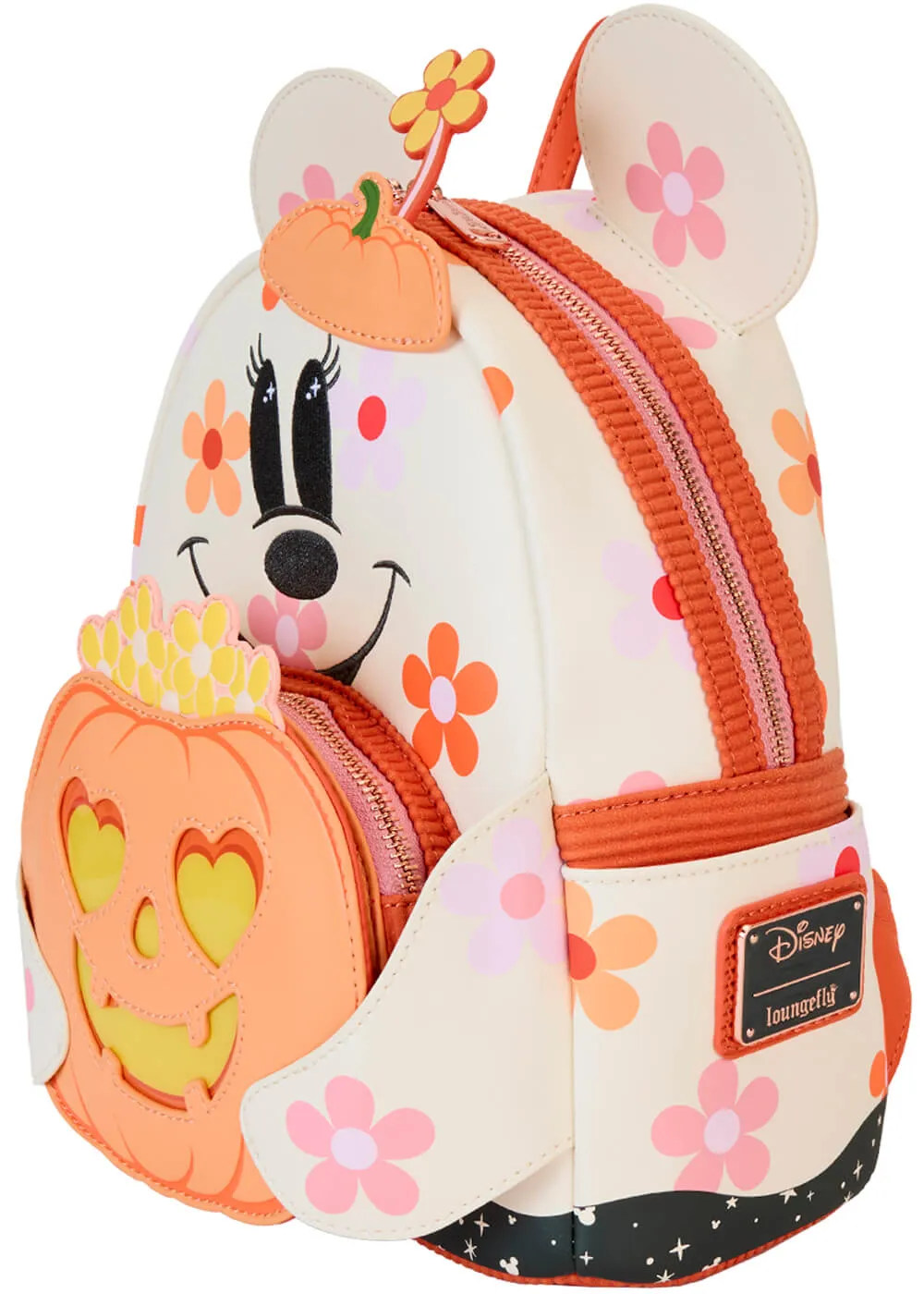 Loungefly Disney Minnie Halloween Backpack Orange