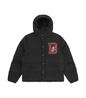 MASCOT PUFFER JACKET - BLACK