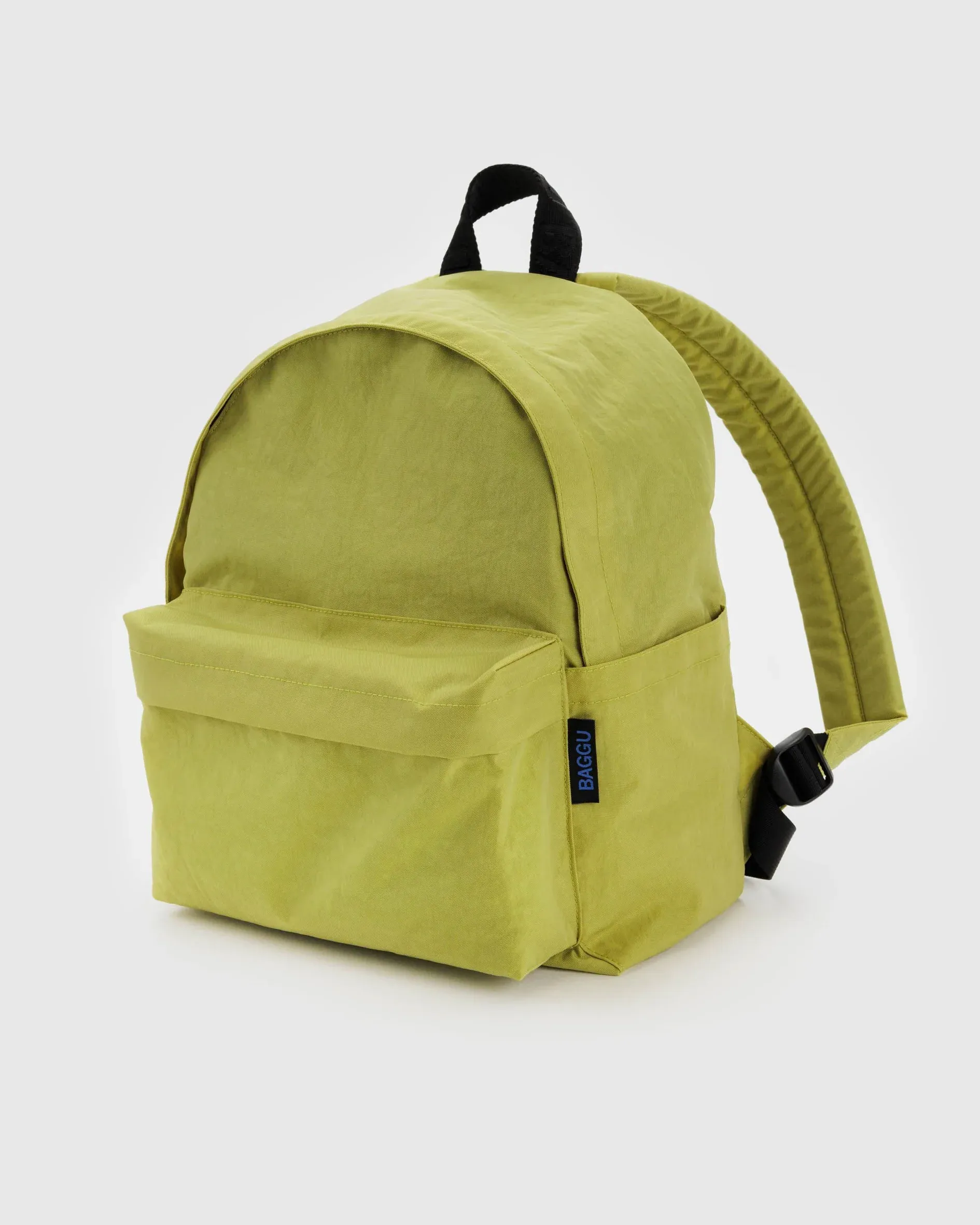 Medium Nylon Backpack in Seaweed