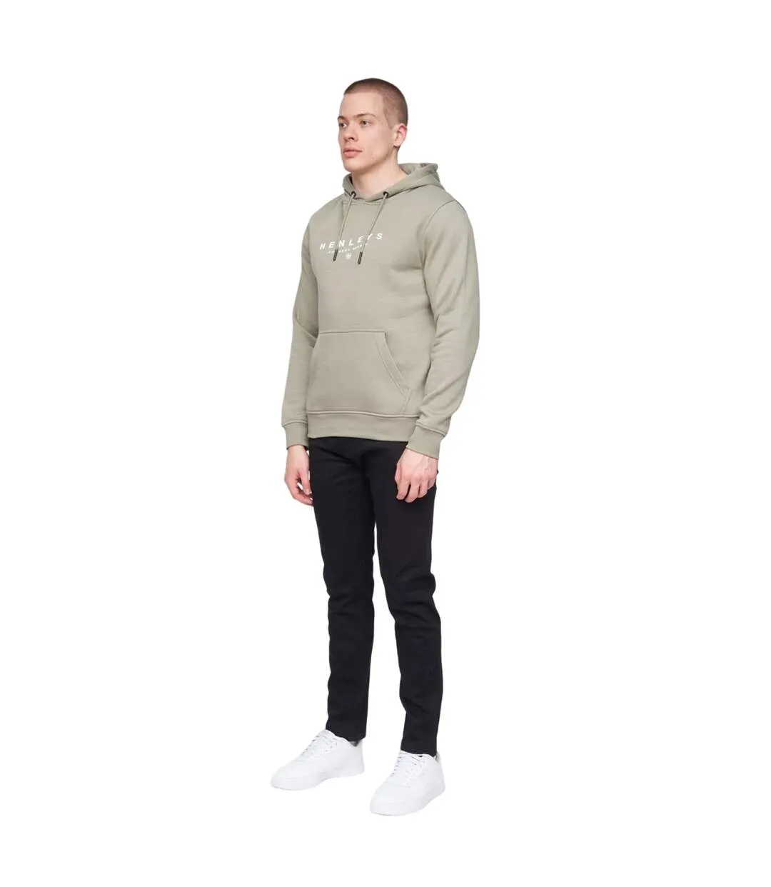 Mens ninesix hoodie dusty olive Henleys