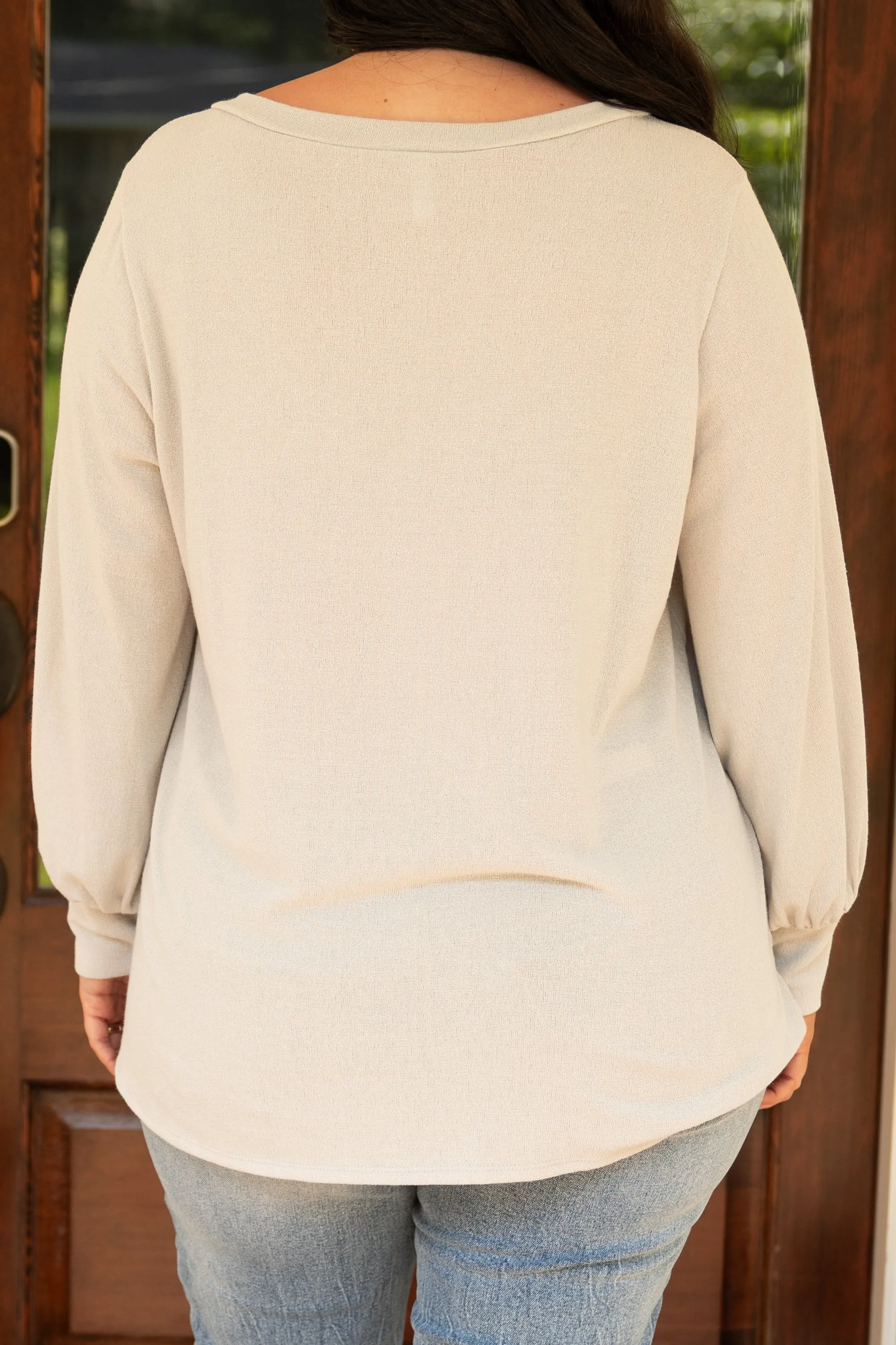 My Comfort Sweater, Heather Grey