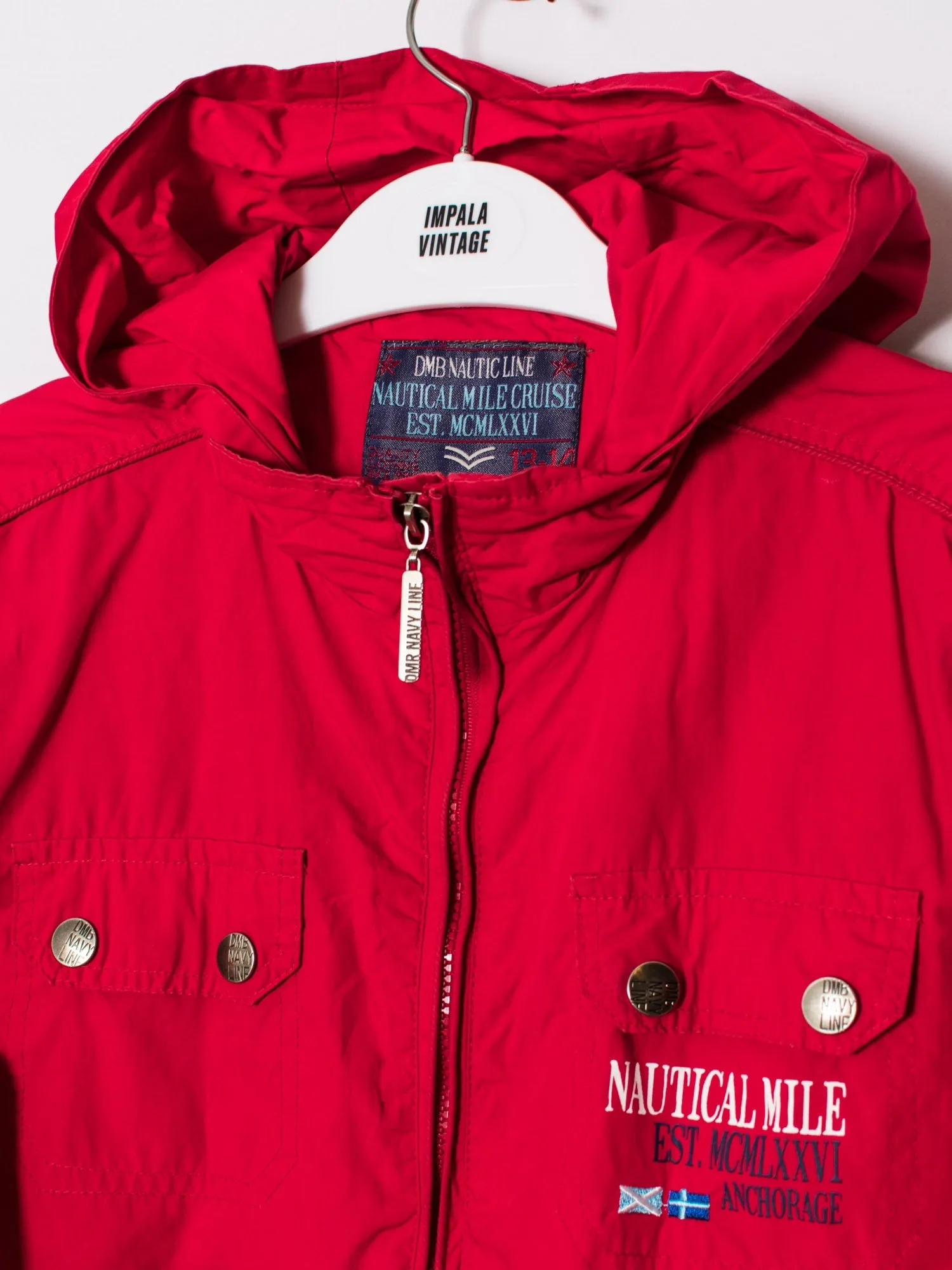 Nautical Mile Red Jacket