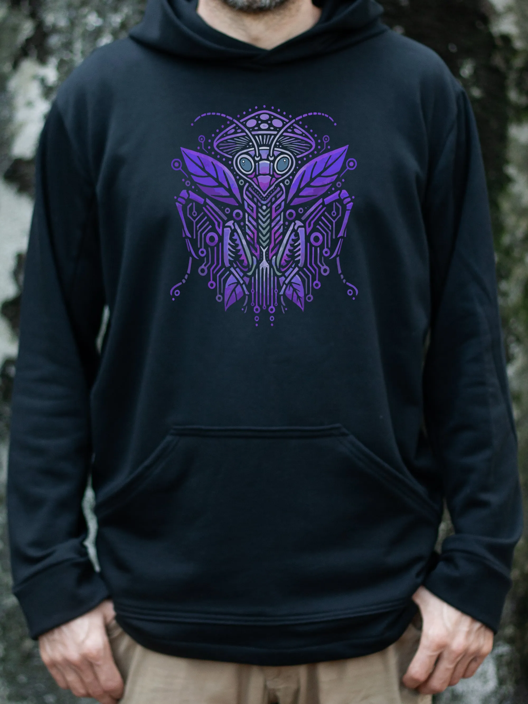 NEW Mushroom Mantis Hoodie - Purple